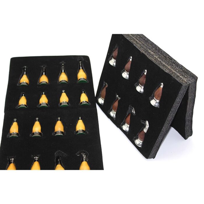 Ahşap Metal Satranç Seti