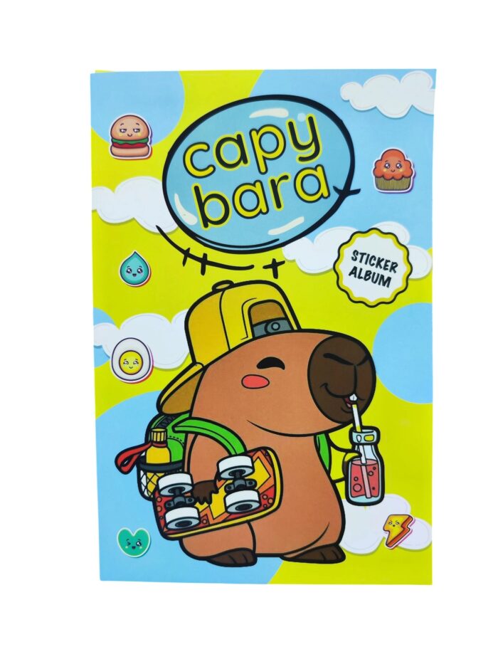 Capybara Sticker Defter