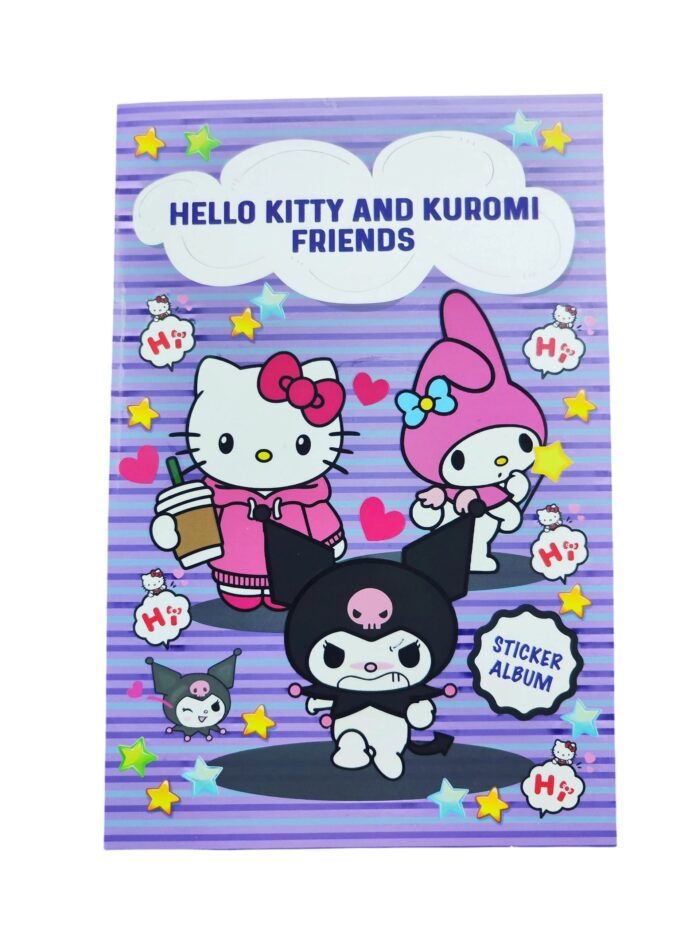 Ucuz Kuromi Sticker Kitabı 60 sayfa