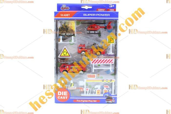 Toptan helikopter li itfaiye seti ucuz fiyat promosyon oyuncak