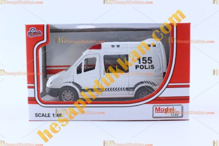 Toptan metal çek bırak polis araba promosyon oyuncak ucuz fiyat