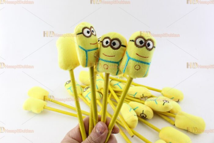 Toptan promosyon oyuncak peluş kalem minyonlar