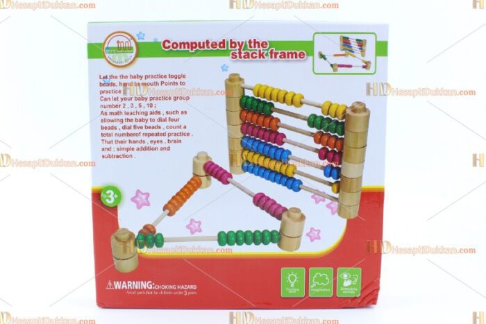 Toptan ahşap ayrılabilir parçalı puzzle abaküs