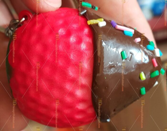Çikolatalı çilek Squishy