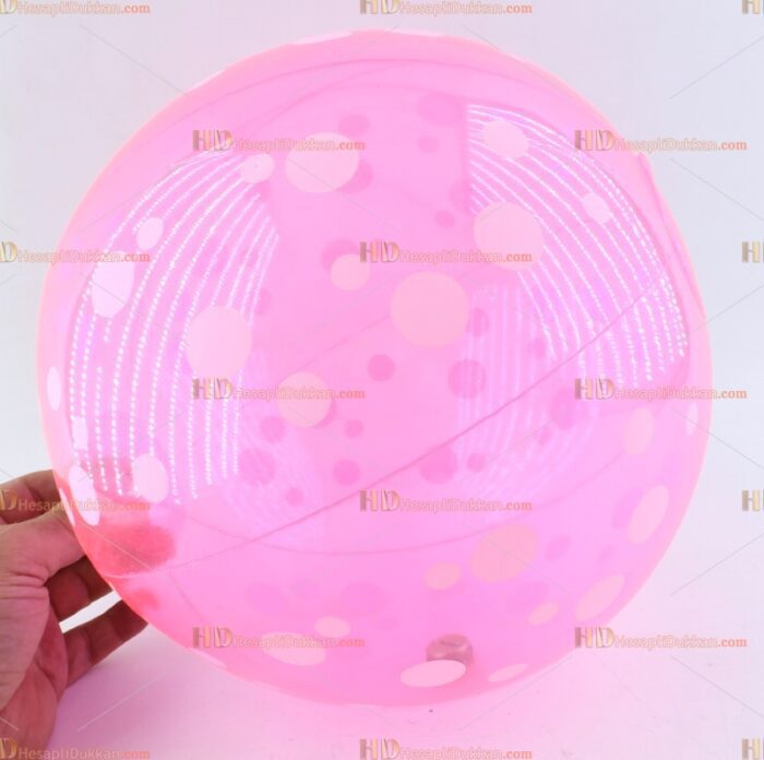 Toptan plastik hayvan şişme balon deniz topu pembe