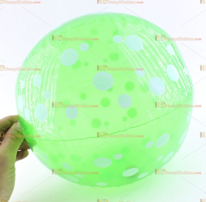 Toptan plastik hayvan şişme balon deniz topu yeşil
