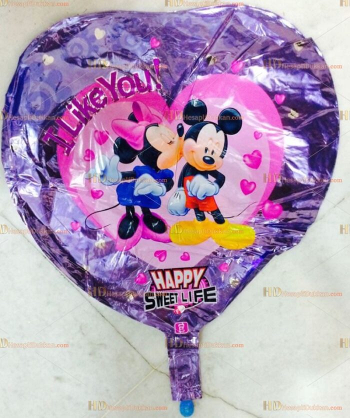 Toptan kalpli mini miki folyo uçan balon