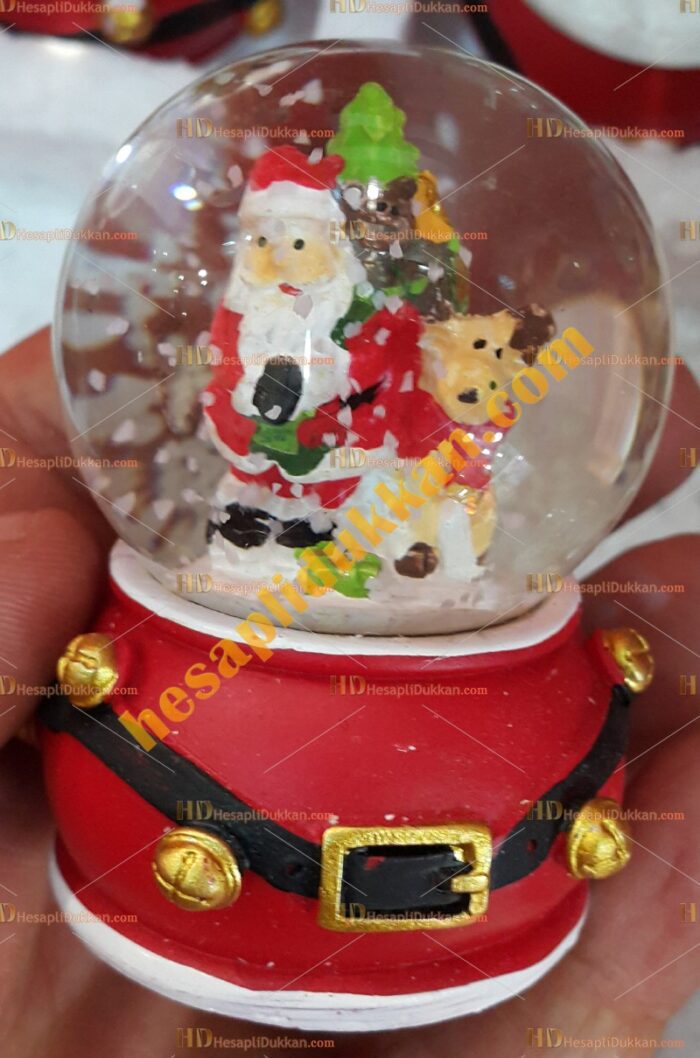 Toptan Yılbaşı Kar Küresi Fiyatları En Ucuz Kemerli Kardan Adam Noel Baba