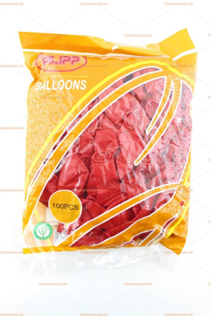 Toptan dış mekan balon Kırmızı 100 lü paket