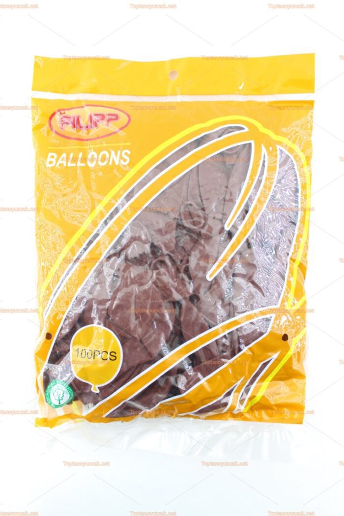 Toptan dış mekan balon kahverengi 100 lü paket
