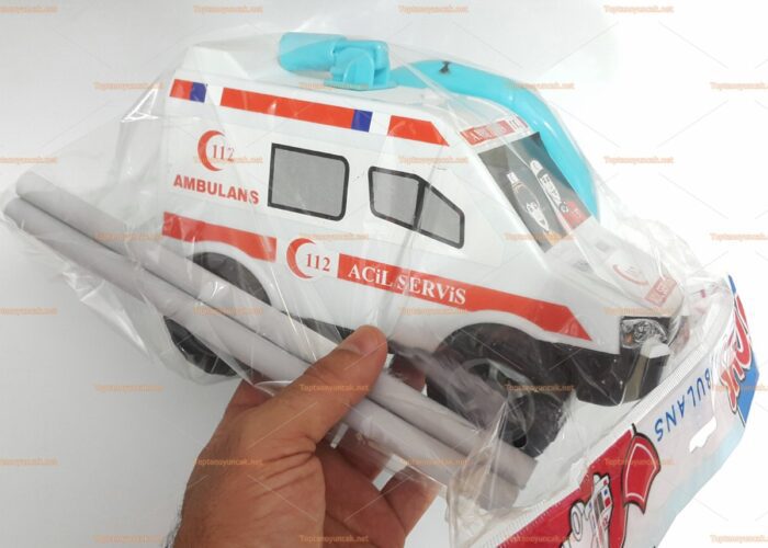 Direksiyonlu ambulans araba