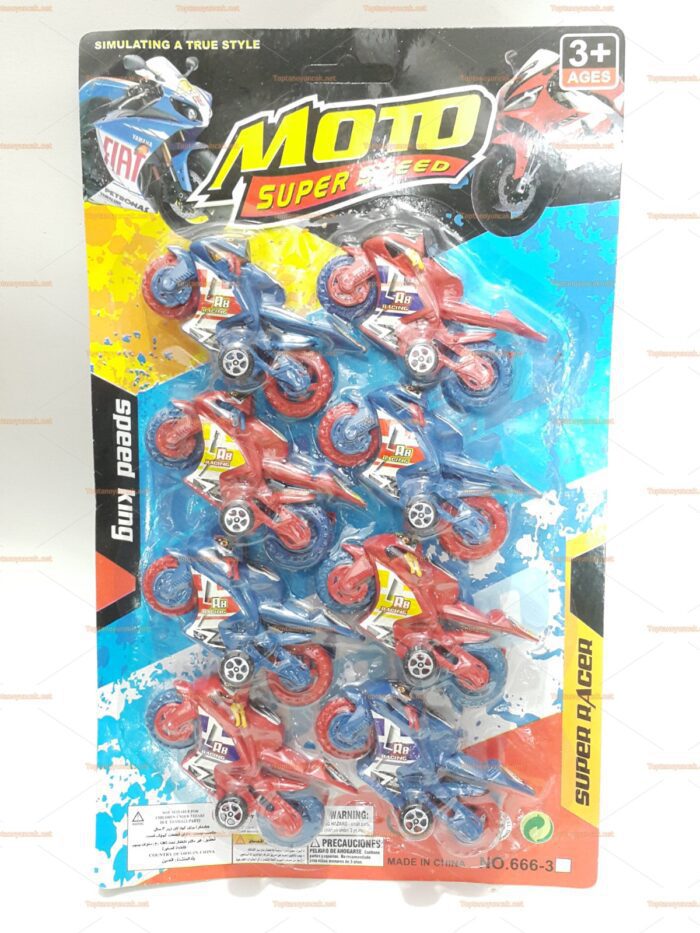 Sekizli motosiklet seti