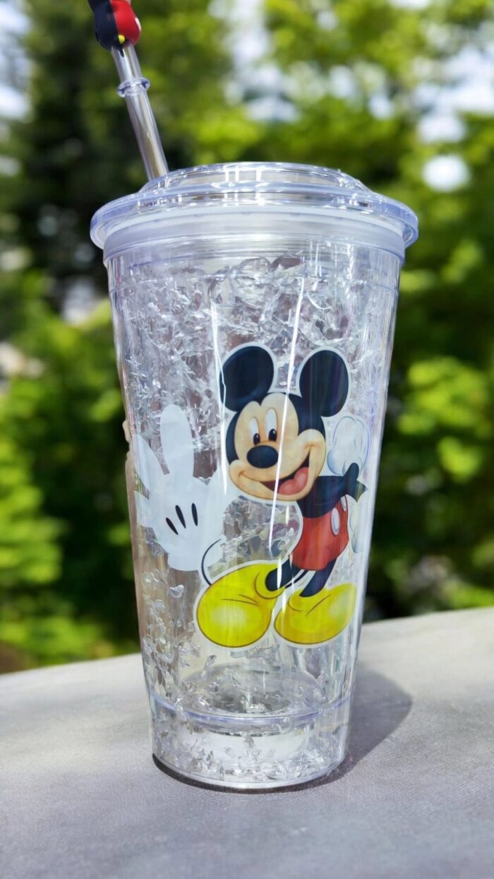 Mickey Figürlü LED Bardak