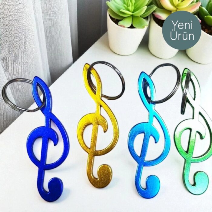 Müzik Notası Anahtarlık Açacak