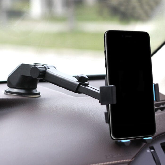 Vantuzlu Teleskopik Telefon Tutucu - Görsel 3