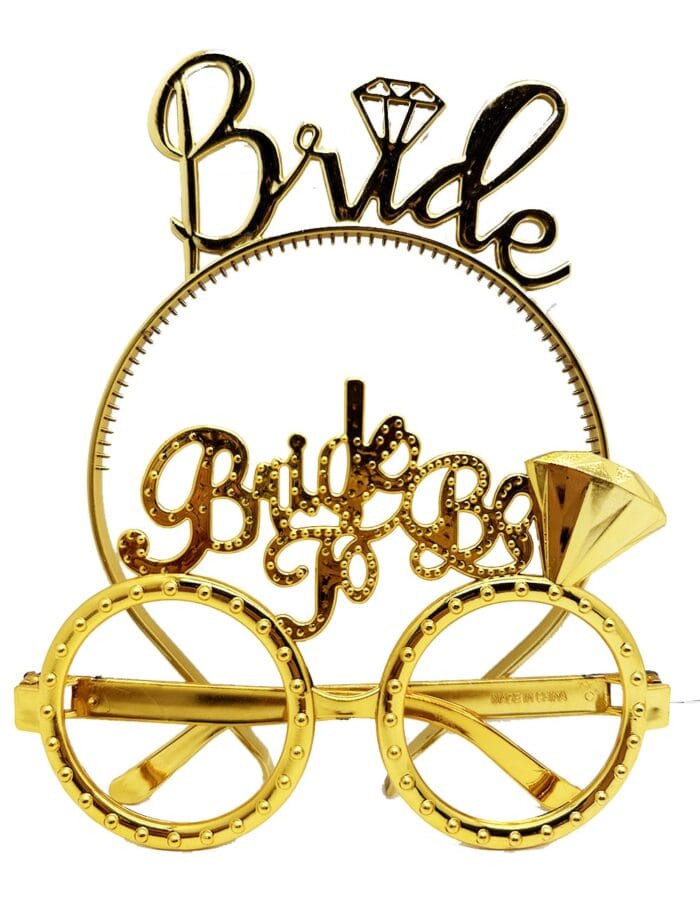 Altın Renkli Bride To Be Seti Toptan
