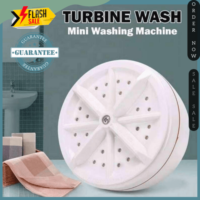 Portatif Mini Çamaşır Makinesi Toptan - Görsel 3