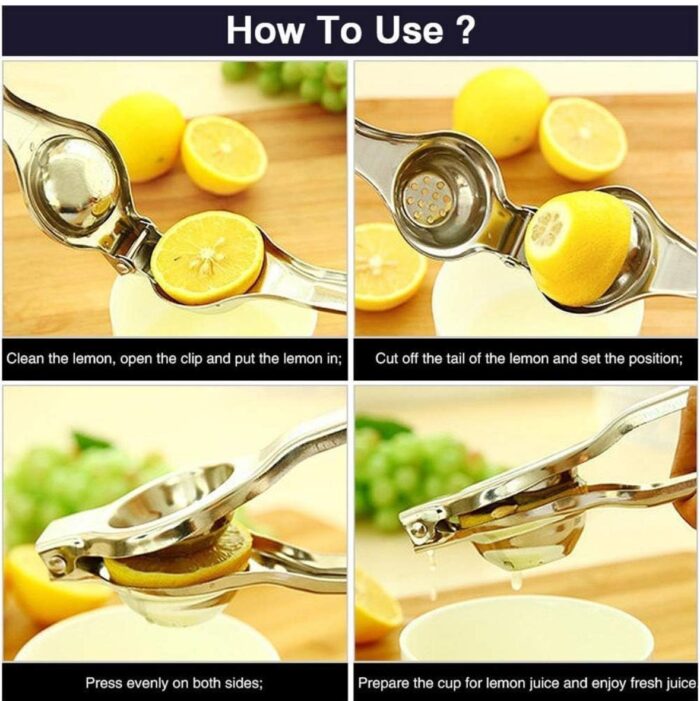 Paslanmaz Çelik Limon Sıkacağı Toptan - Görsel 3