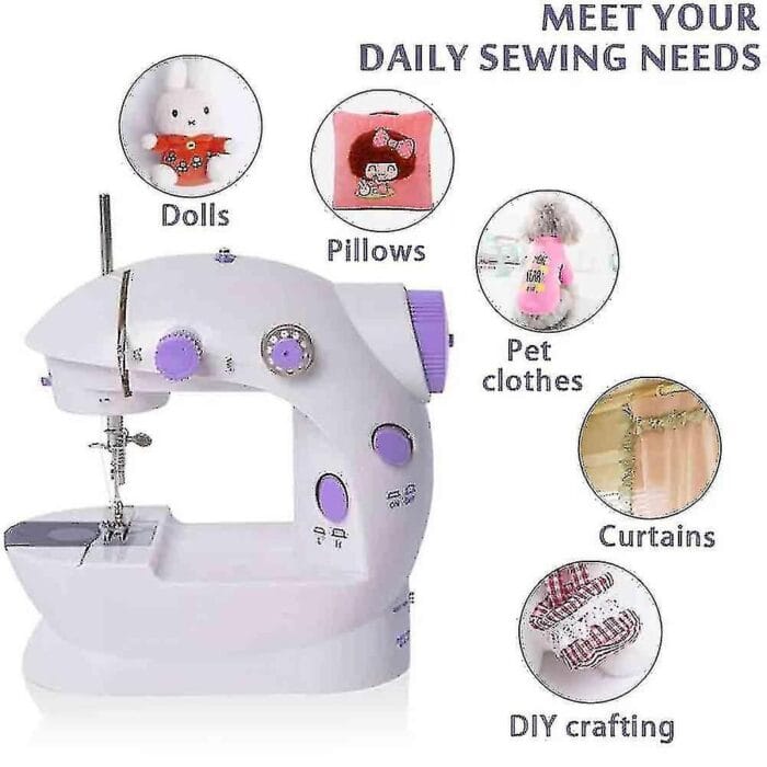 Pedallı Mini Dikiş Makinesi toptan - Görsel 2