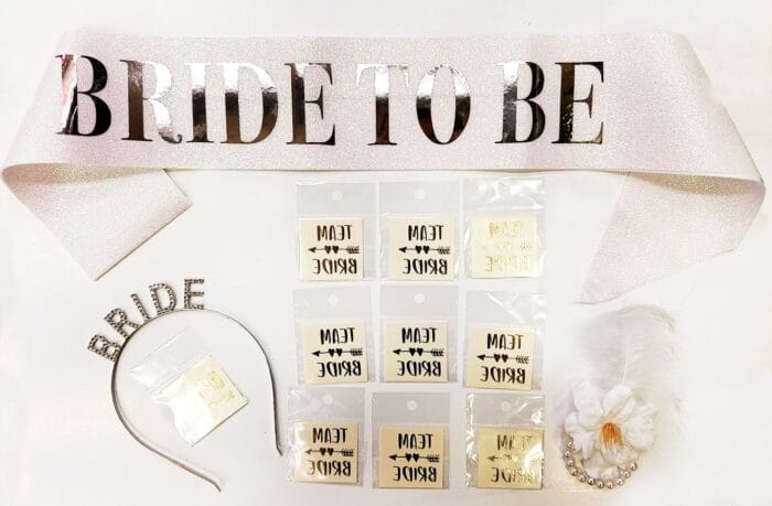 Bride To Be Bekarlığa veda Aksesuar Seti