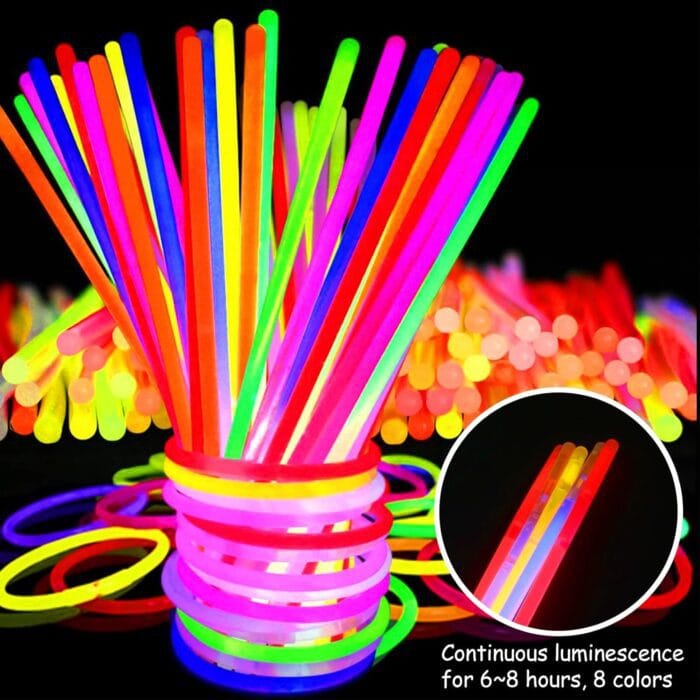 Toptan Fosforlu Glow Stick Bileklik 50'li Paket