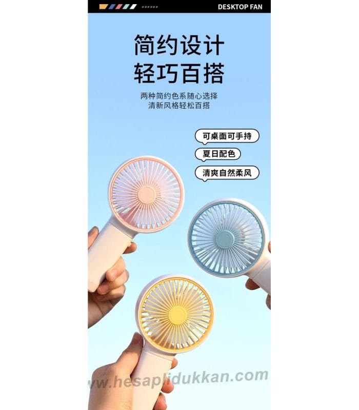 Promosyon Mini USB Fan Toptan - Görsel 5