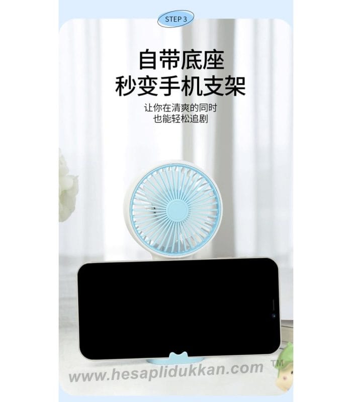 Promosyon Mini USB Fan Toptan - Görsel 2
