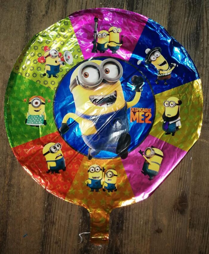 Toptan Yuvarlak Çılgın Hırsız Folyo balon