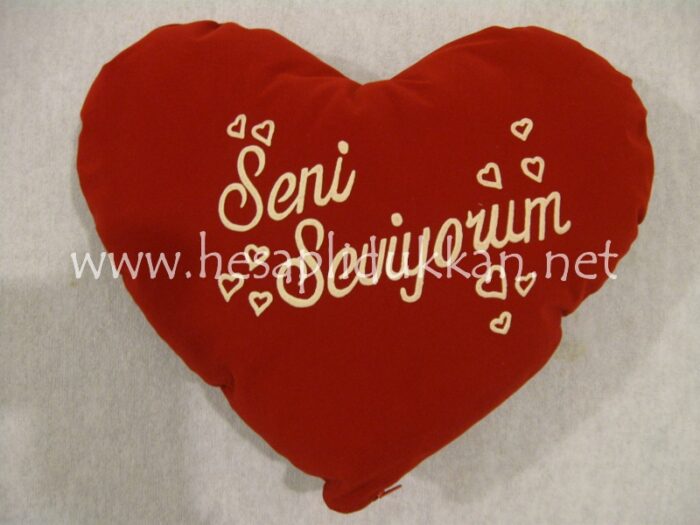 sevgililer günü yastığı