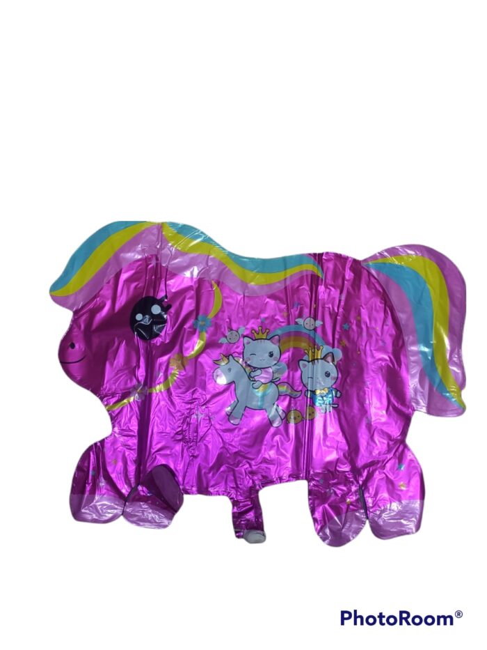 2022 Toptan büyük folyo balon pembe at