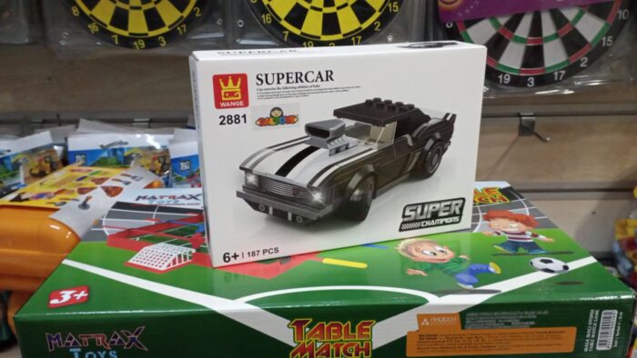 187 Parça lego super car series 2881