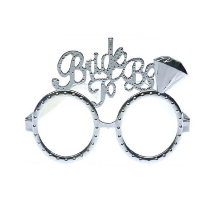 Bride To Be Parti Gözlüğü Gümüş