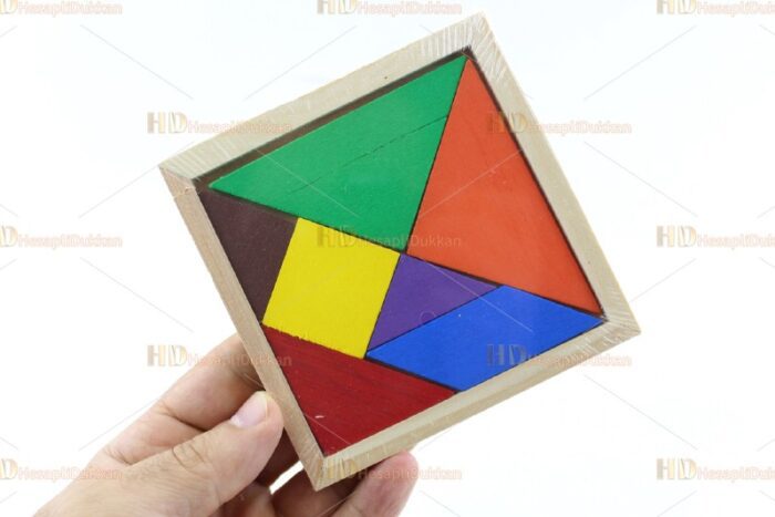 En ucuz promosyon oyuncak ahşap tangram