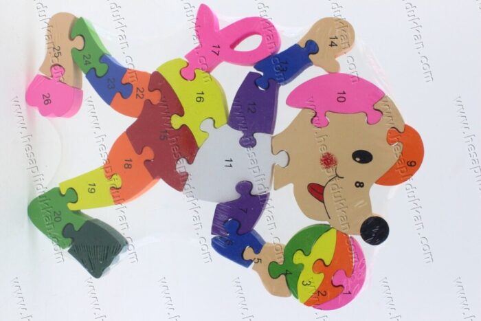 Promosyon oyuncak parçalı puzzle köpek