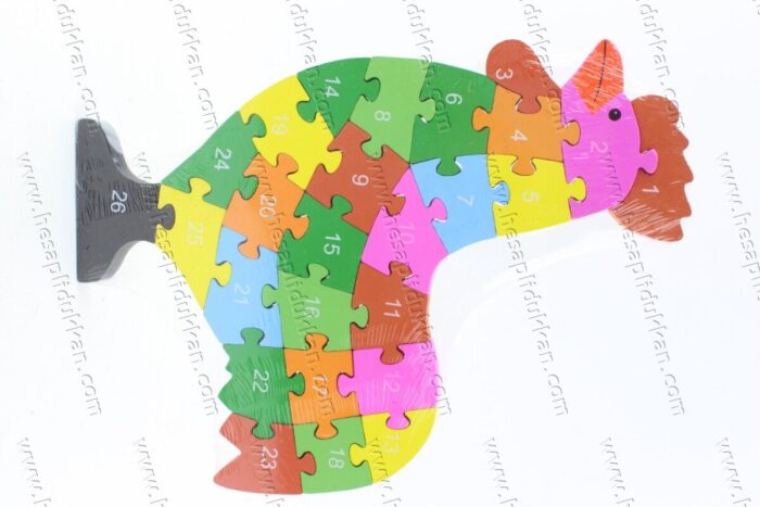 Promosyon oyuncak parçalı puzzle horoz