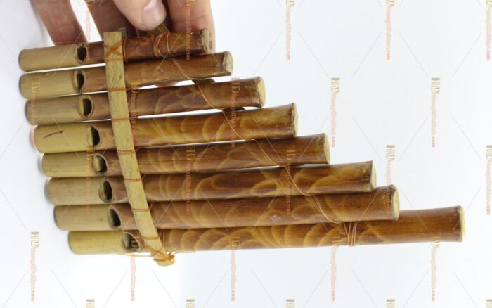 Ahşap bambu pan flüt otantik hediyelik eşya