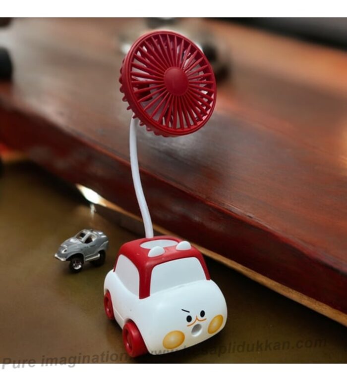 Toptan Araba Mini USB Şarjlı Masa Fanı Hediyelik Oynar Başlıklı