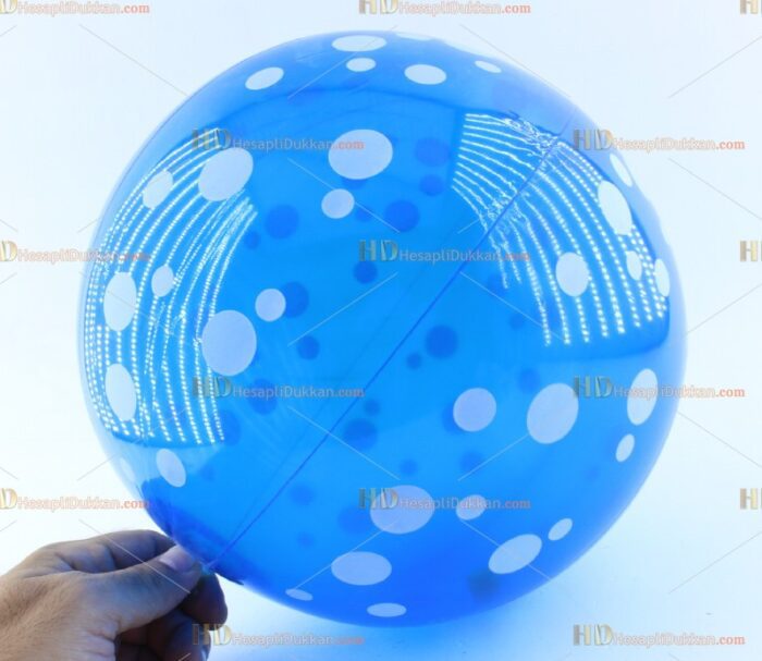 Toptan plastik hayvan şişme balon deniz topu mavi