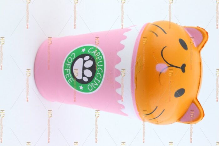 Toptan squishy kedili kahve