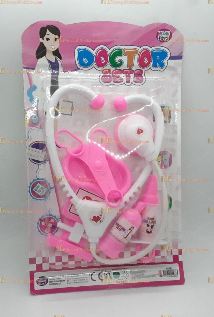Toptan oyuncak doktor seti pembe