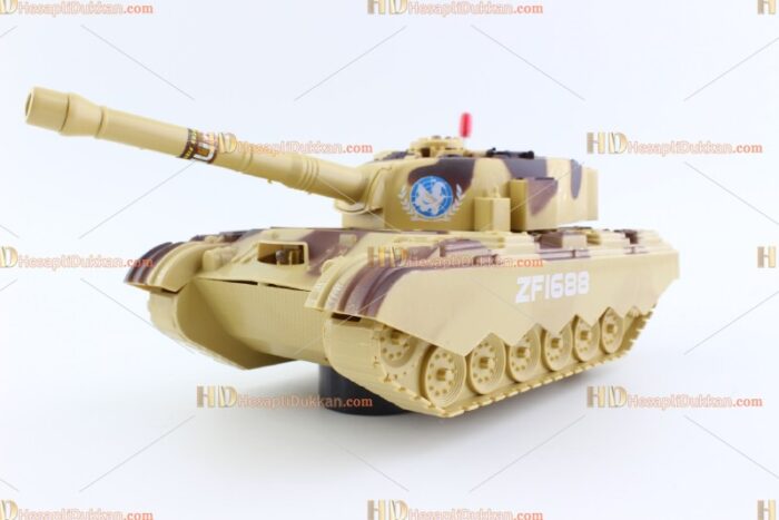 Toptan ışıklı oyuncak tank TOY6735