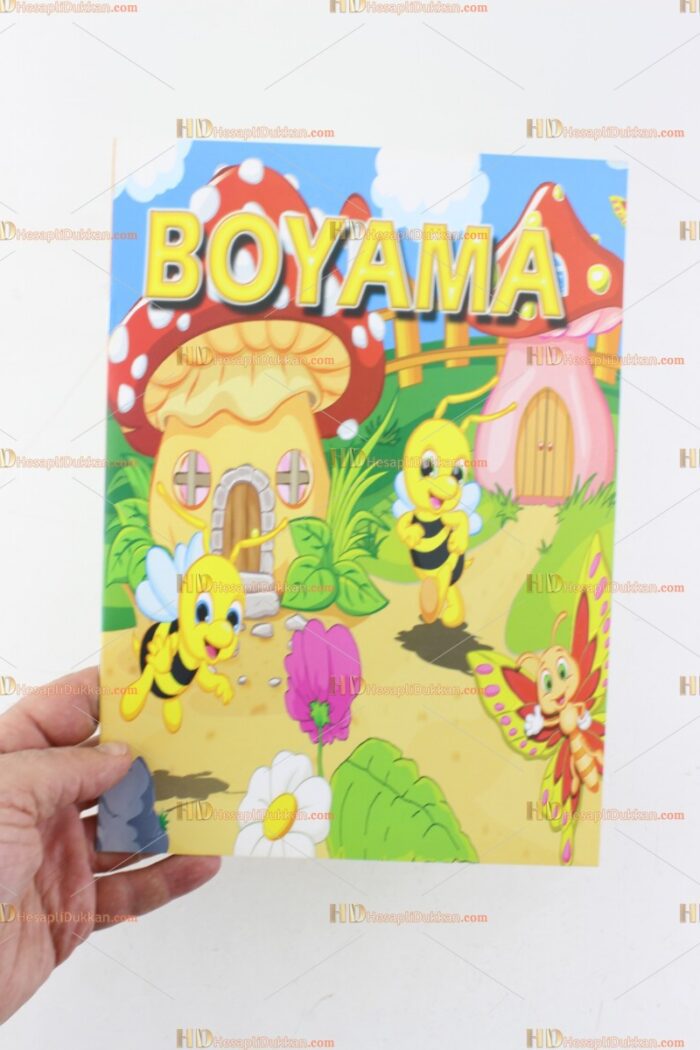 Toptan promosyon ucuz boyama kitabı 10 sayfa