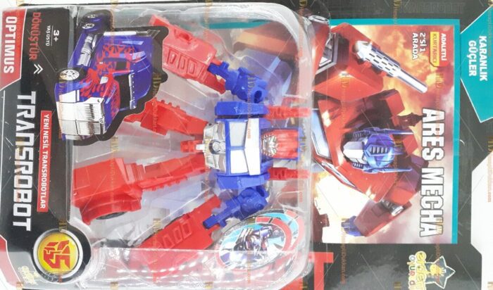 Transrobot şekil değiştiren dönüşen kamyon optimus