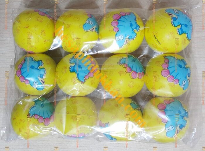 Toptan squishy sukuşi top sarı dino