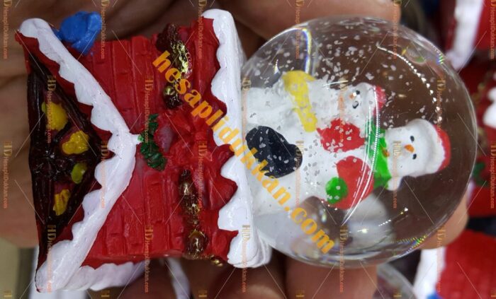 Toptan Kar Küresi Fiyatları En ucuz Noel Baba Bacada