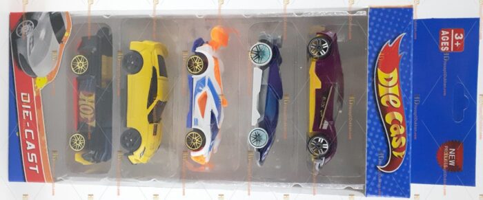 Die cast toptan metal oyuncak spor araba 5 li set