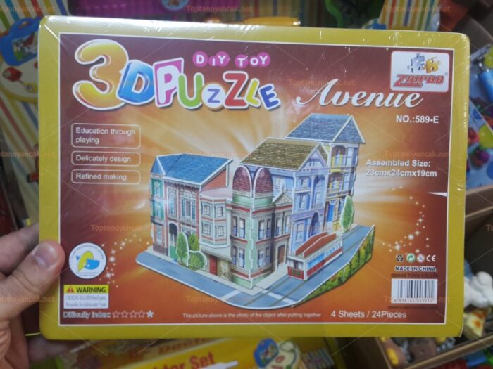 Toptan 3D puzzle tarihi cadde