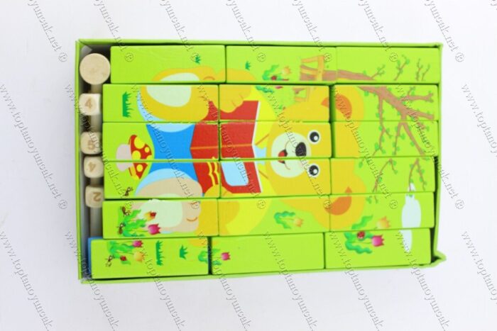 Promosyon eğitici oyuncak jenga puzzle