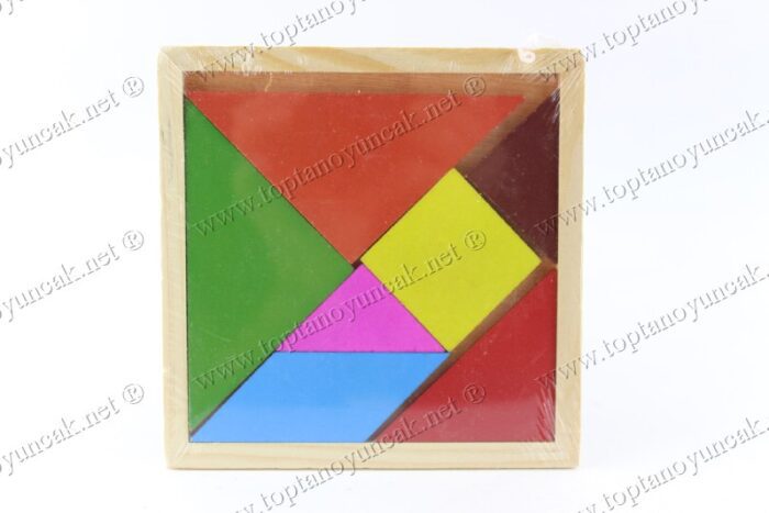 Promosyon oyuncak ahşap tangram orta boy ucuz fiyat