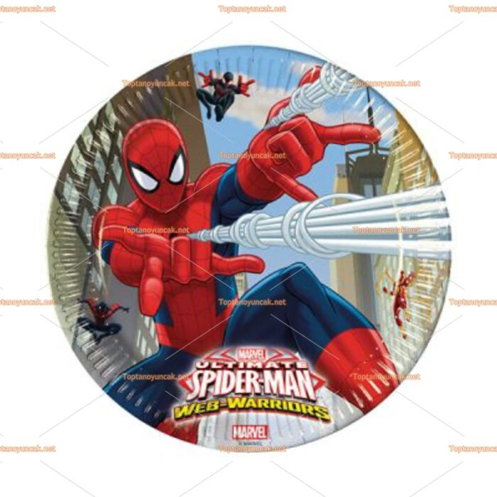 Spider man örümcek adam parti tabak toptan